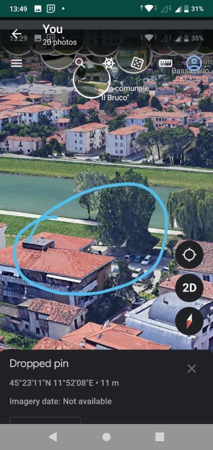Vicino Al Prato Della Valle Intero Appartamento Parcheggio Facile Di Fronte Padova Exteriér fotografie